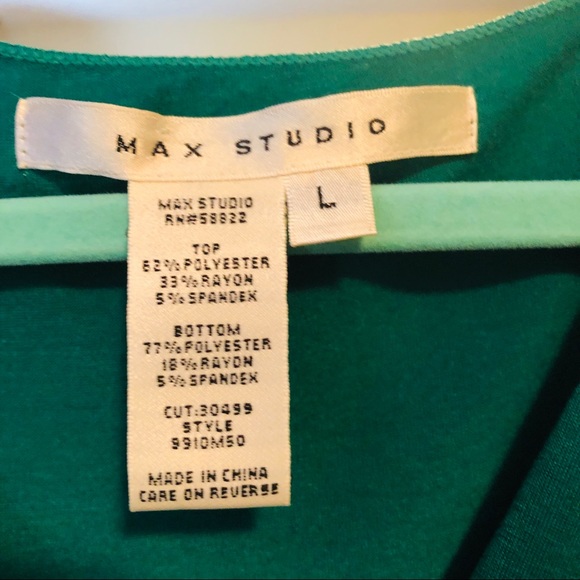 Green Ruffle Dress - Picture 3 of 3